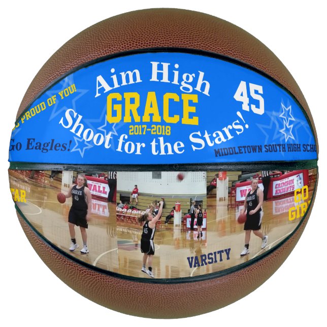 Team Player Photos Basketball (Front)