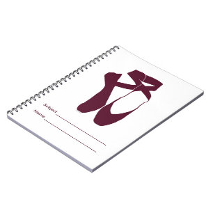 Team Pointe Ballet Amethyst Notebook