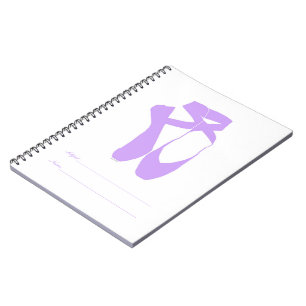 Team Pointe Ballet Lilac Notebook