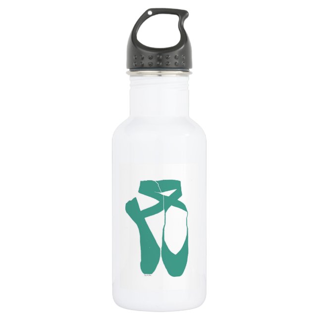 Team Pointe Ballet Seafoam 532 Ml Water Bottle (Front)