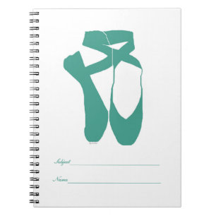 Team Pointe Ballet Seafoam Notebook