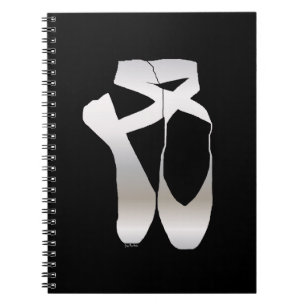 Team Pointe Ballet Silhouette Notebook