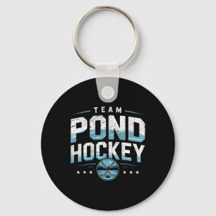 Team Pond Hockey (1) Key Ring