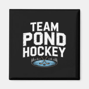 Team Pond Hockey Magnet