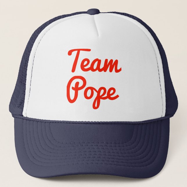 Team Pope Trucker Hat (Front)