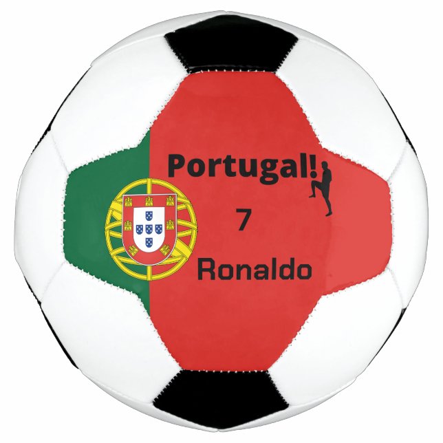 Team Portugal Flag Edition, custom Football (Front)