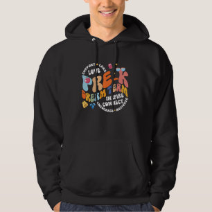 Team Pre-K Dream Back To School Teacher Care Love Hoodie