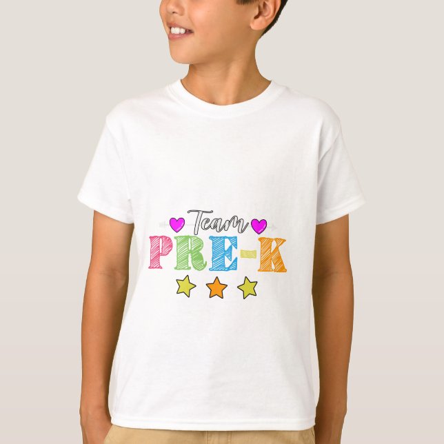 Team-Pre K T-Shirt (Front)