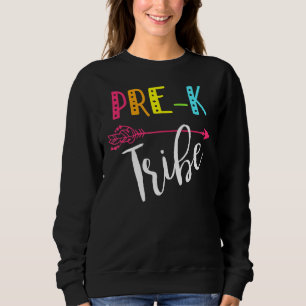 Team Pre K Teacher Tribe Back To School Sweatshirt