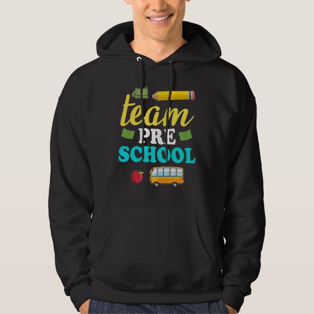 team preschool  hoodie (Front)