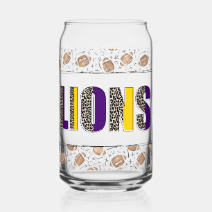 Team Pride Can Glass
