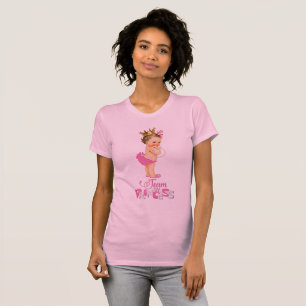Team Princess Gender Reveal Baby Shower T-Shirt