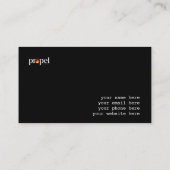 Team Propel Business Cards (Back)