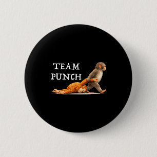 Team punch baby monkey Team punch baby monkey 6 Cm Round Badge