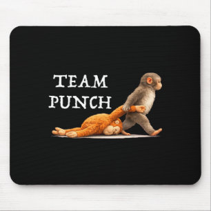 Team punch baby monkey Team punch baby monkey  Mouse Mat