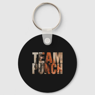 Team punch funny monkey meme baby monkey men women key ring