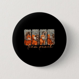 Team Punch Monkey 6 Cm Round Badge