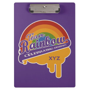 Team Rainbow custom clipboard