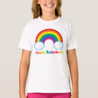 Team Rainbow Cute Colourful Kids