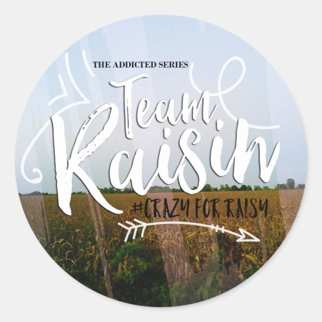 Team Raisin Sticker (Front)