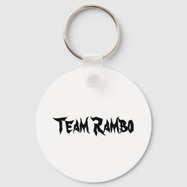team Rambo Key Ring (Front)