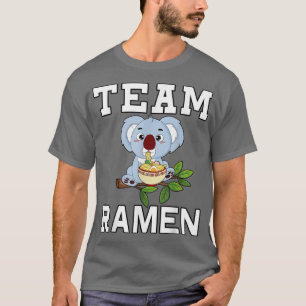 Team Ramen Funny Koala Bear T-Shirt