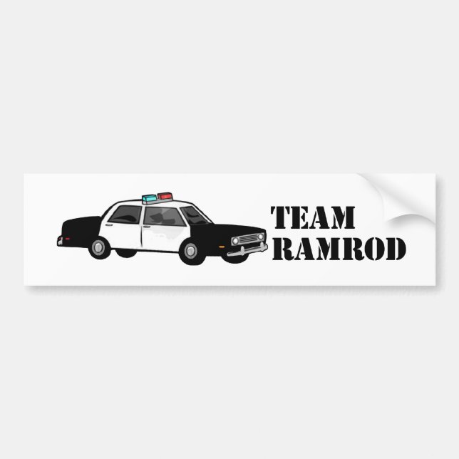Team Ramrod Bumper Sticker (Front)