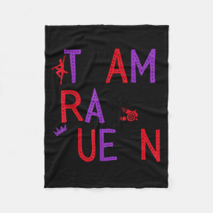 Team Rat Queen Nutcracker Ballet Christmas Womens Fleece Blanket