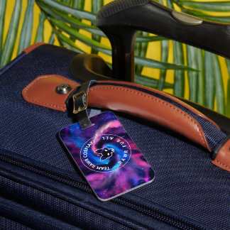 Team Rawr Galaxy Luggage Tag