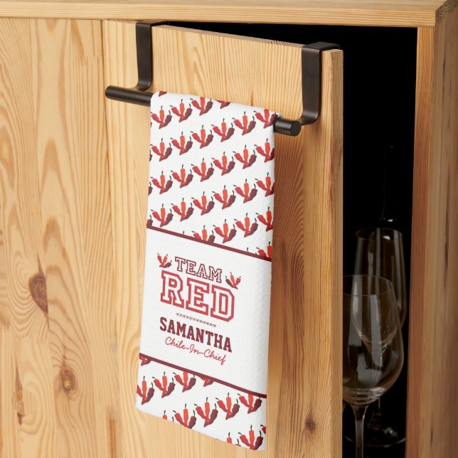 TEAM RED Member Tea Towel (Thirds Fold)