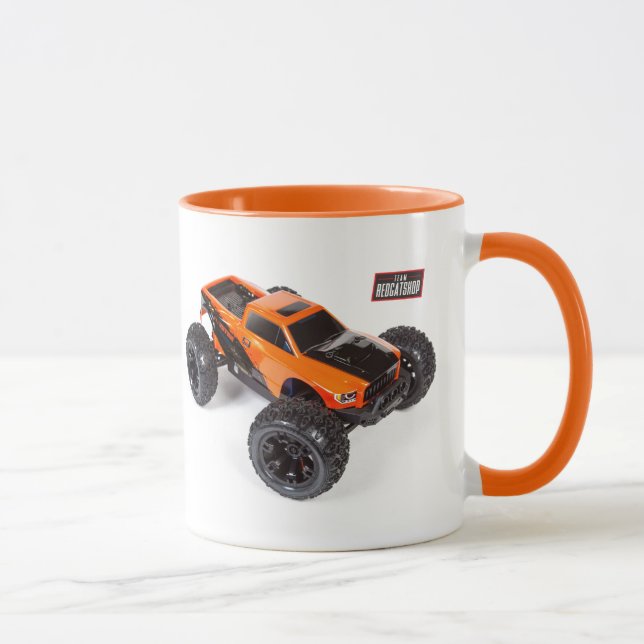 Team Redcat TR-MT10E Coffee Mug - Orange & White (Right)