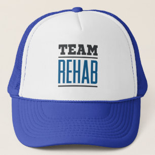 Team Rehab Rehabilitation Technician Therapist Trucker Hat