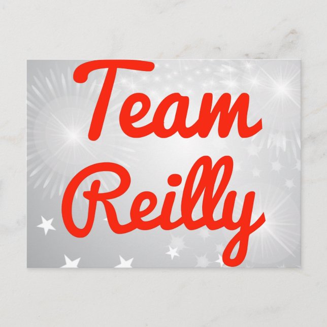 Team Reilly Postcard (Front)