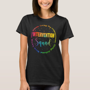 Team Response Intervention Teacher School Squad Cr T-Shirt