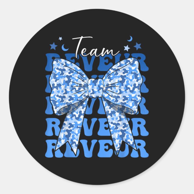 Team Reveur Rca System House Of Dreamers Coquette  Classic Round Sticker (Front)