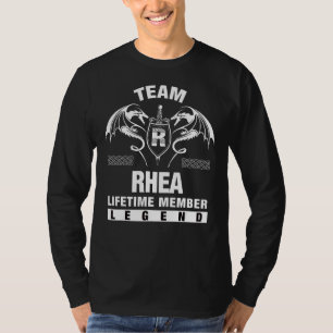 Team Rhea Lifetime Member T-Shirt