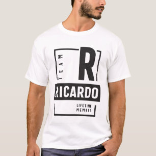 Team Ricardo Lifetime Member Ricardo Name   T-Shirt