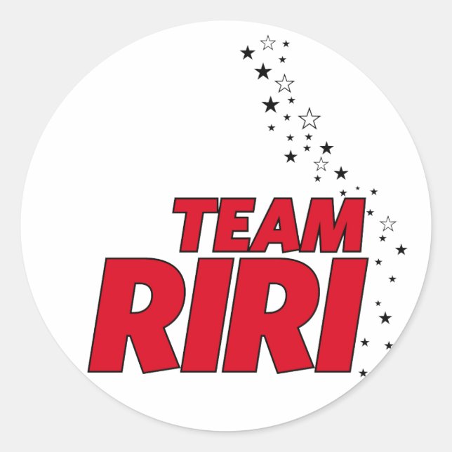 Team RiRi sticker (Front)