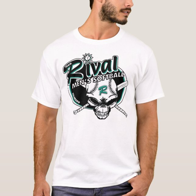 Team Rival White T-Shirt (Front)