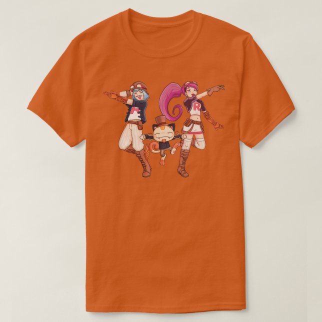 Team Rocket 1  T-Shirt (Design Front)