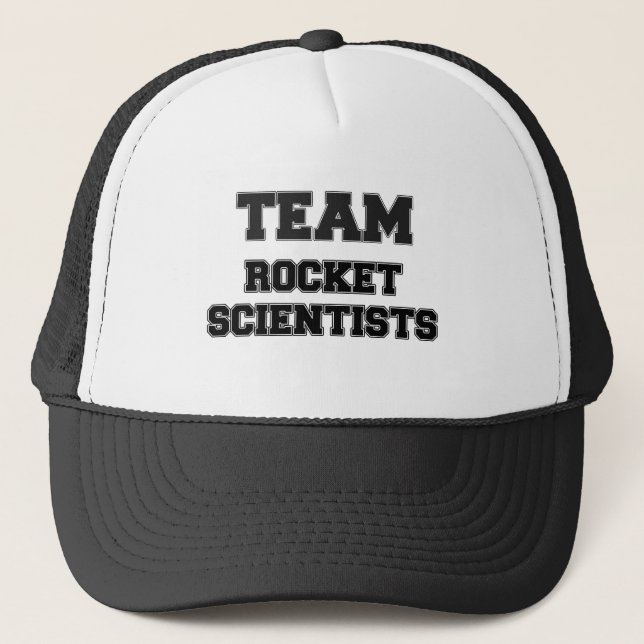 Team Rocket Scientists Trucker Hat (Front)
