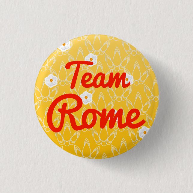 Team Rome 3 Cm Round Badge (Front)