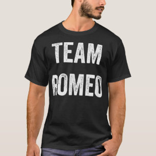 Team Romeo, Go Romeo Supporter, Cheer Fan T-Shirt