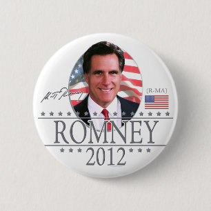 Team Romney in 2012 6 Cm Round Badge