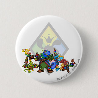 Team Roo Island Group 6 Cm Round Badge