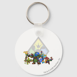 Team Roo Island Group Key Ring