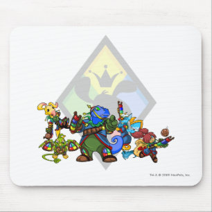 Team Roo Island Group Mouse Mat