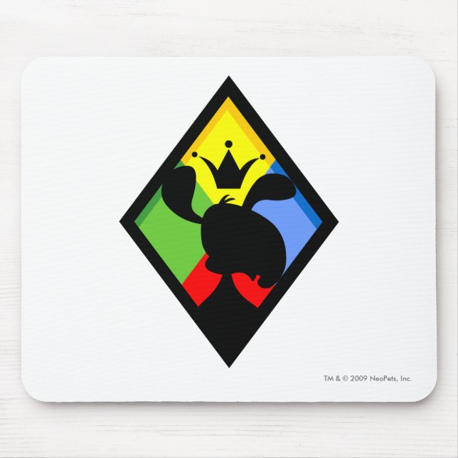Team Roo Island Logo Mouse Mat (Front)