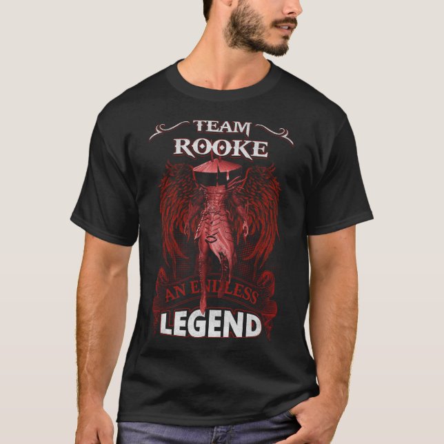 Team ROOKE - An Endless LEGEND T-Shirt (Front)