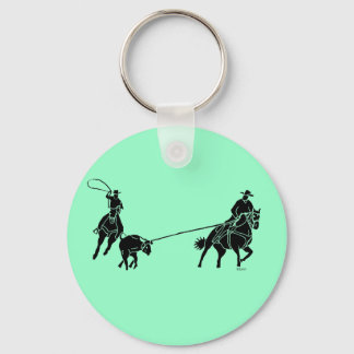 Team Ropers 200 Key Ring